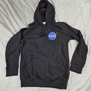 N.A.S.A Black hoodie Size Small Label of Graded Goods